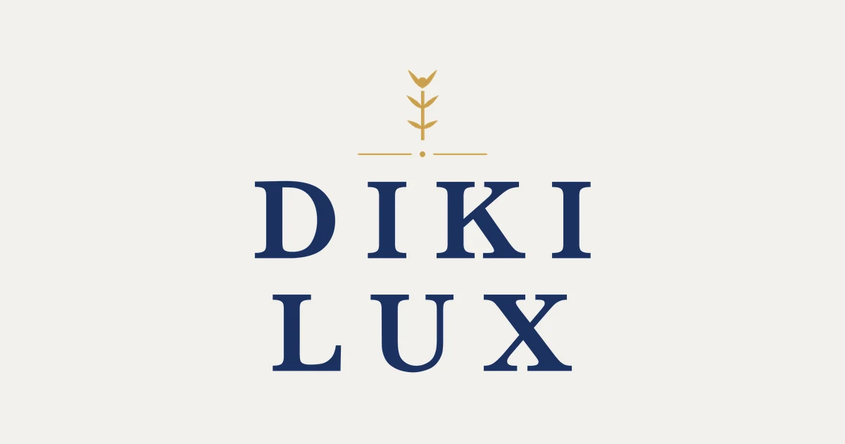Обложка для ссылок: знак DIKI LUX на светлом фоне